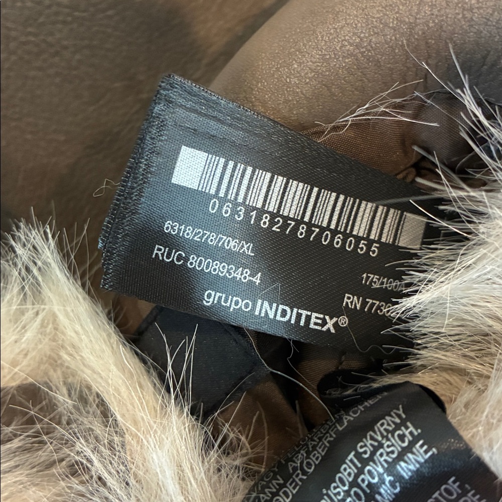 Zara NWT reversible faux fur double faced coat 6318/278 - Picture 16 of 16